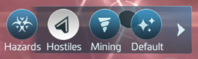 Galaxy view filters -- switch to Hostiles mode to spot Armada icons on the map.