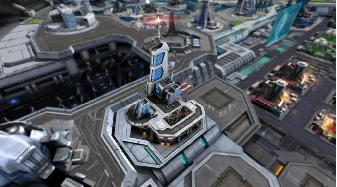 Special station buildings: the late-game spotlight structures