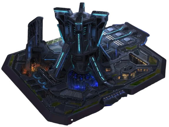 The Refinery building.