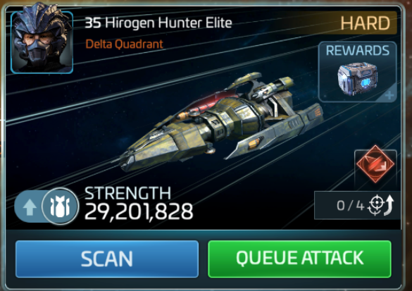 The Kir'shara artifact: queuing up multiple hostiles