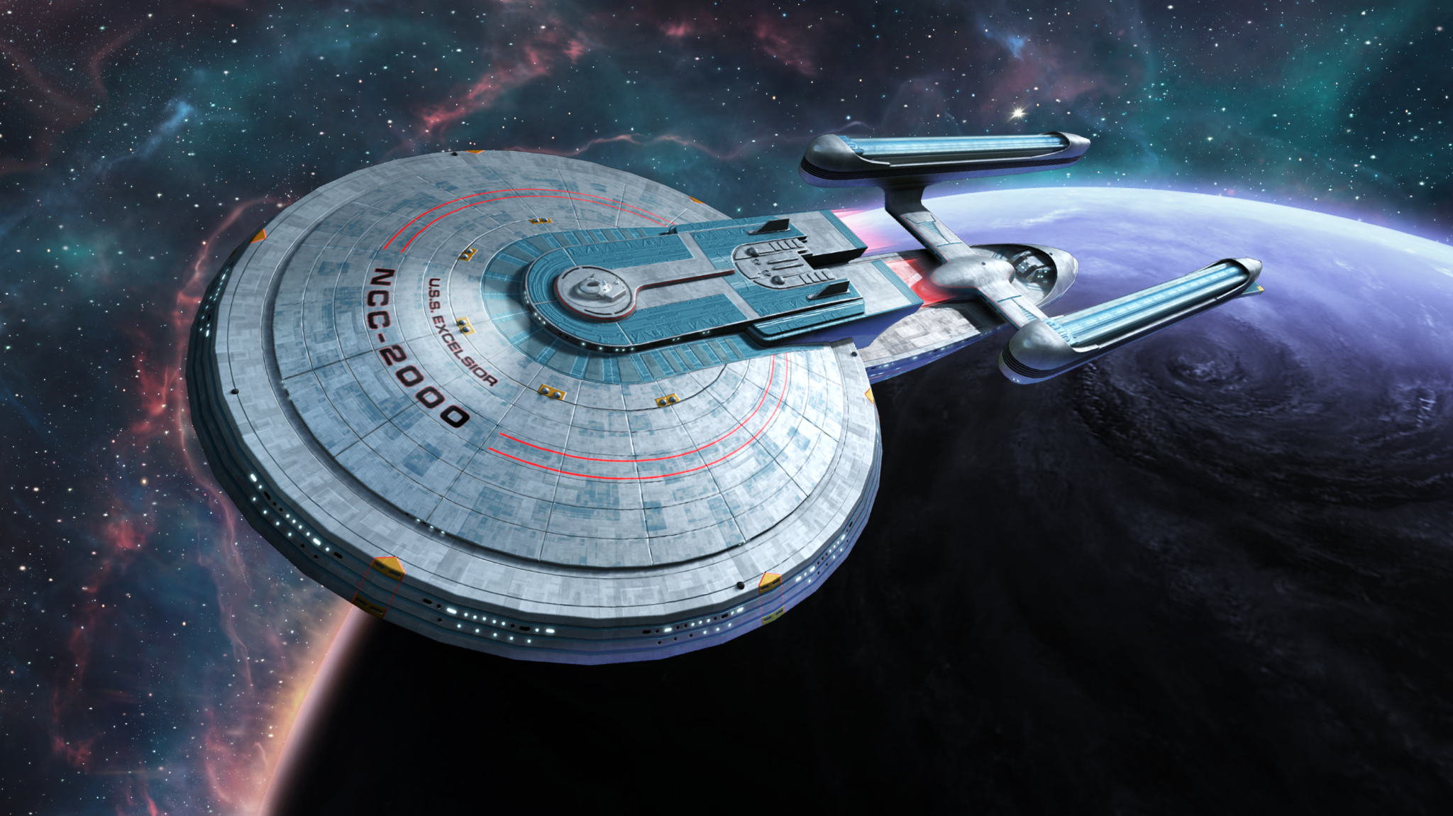 U.S.S. Excelsior: fleet-wide support against V'ger