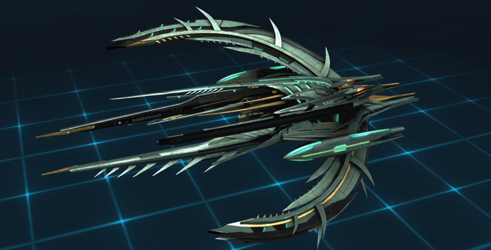 Vi'dar Talios: the upgraded Borg counter-ship