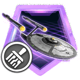 Hijacked U.S.S. Enterprise-D Shard
