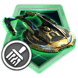 U.S.S. Akira Gold Refit Shard