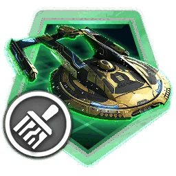 U.S.S. Akira Gold Shard