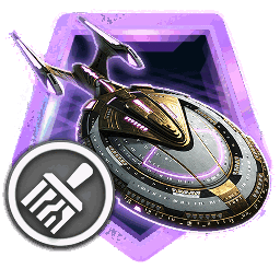 U.S.S. Enterprise-E Gold Refit Shard